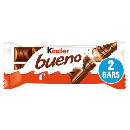 Kinder Bueno Hazelnut Chocolate Candy 1.5oz
