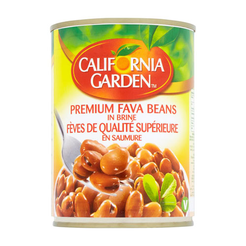 California Garden Plain Fava Beans 450g